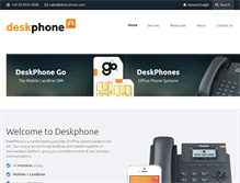 Tablet Screenshot of desk-phone.com